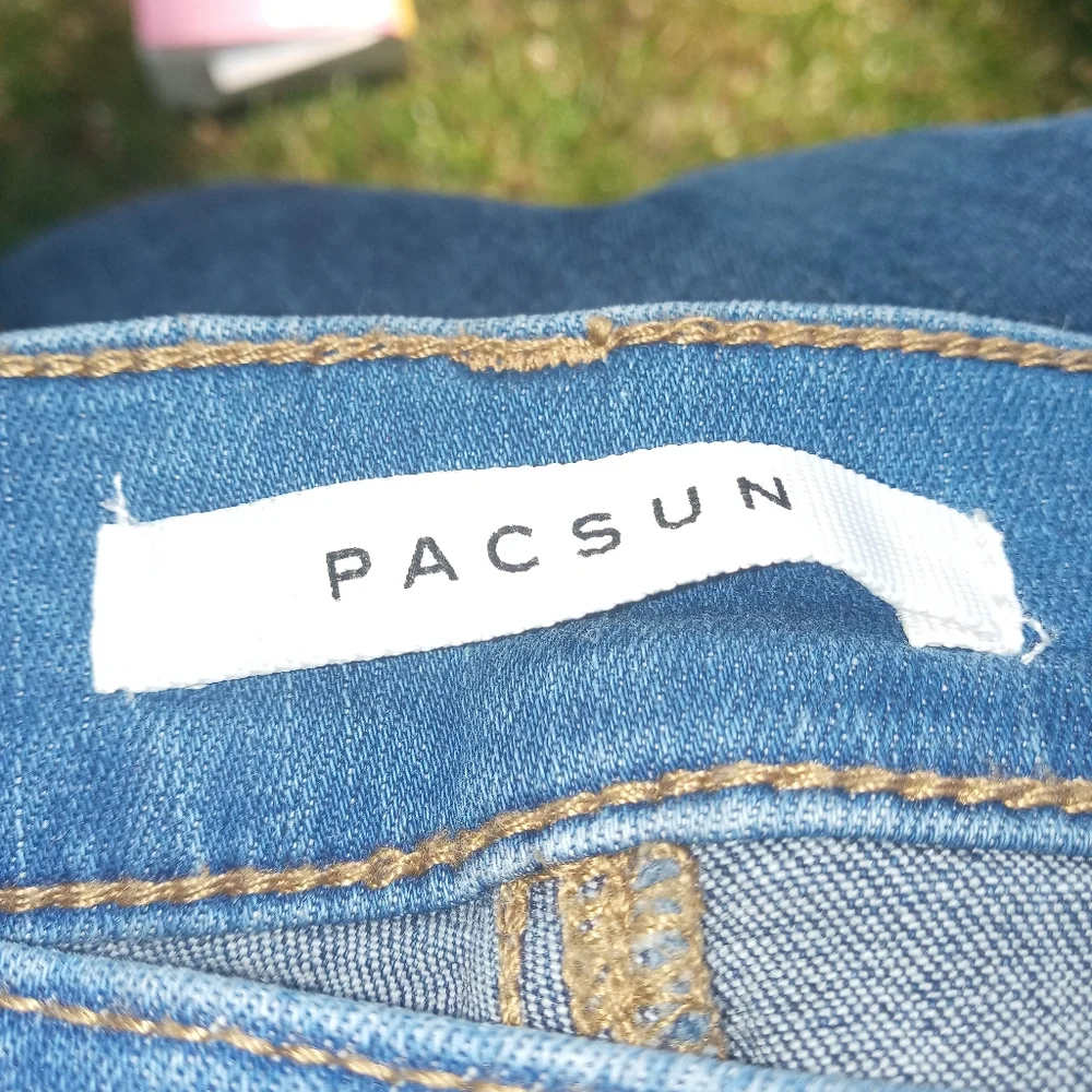 PacSun two toned high rise jegging